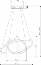 Подвесной светильник Eurosvet Stroke 90270/1 черный 3_EV_a060636.webp small