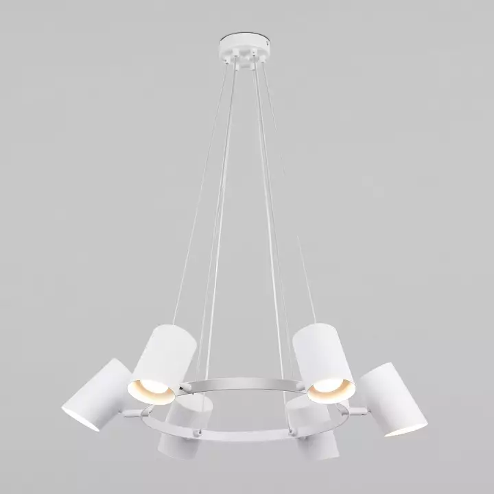 Подвесная люстра Eurosvet Splay 70147/6 белый 1_EV_a062036.webp big