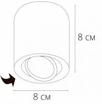 Накладной светильник Arte Lamp Beid A1513PL-1WH 1_AR_A1513PL-1WH.webp small