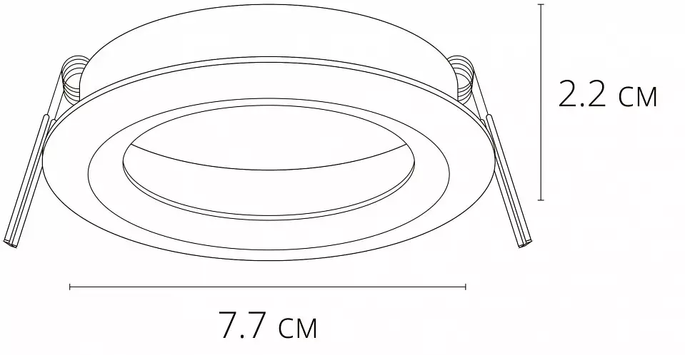 Встраиваемый светильник Arte Lamp Mira A2861PL-1BK 1_AR_A2861PL-1BK.webp big
