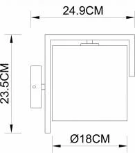 Бра Arte Lamp Aperol A5031AP-1SS 2_AR_A5031AP-1SS.webp small