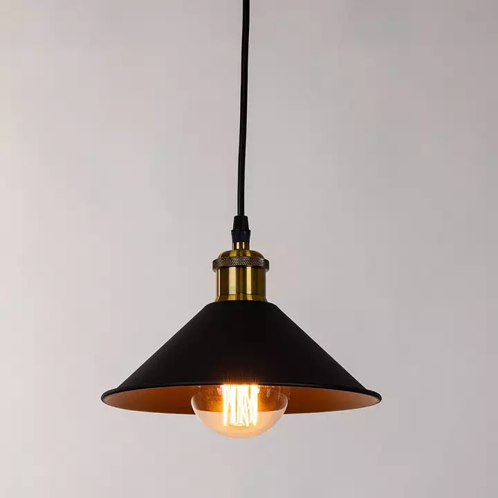Подвесной светильник Arte Lamp Cappello A7037SP-1BK 2_AR_A7037SP-1BK.webp big
