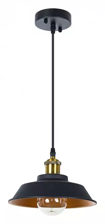 Подвесной светильник Arte Lamp Cappello A7038SP-1BK 1_AR_A7038SP-1BK.webp big