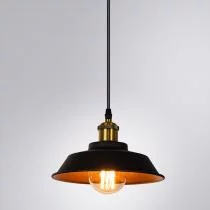 Подвесной светильник Arte Lamp Cappello A7038SP-1BK 2_AR_A7038SP-1BK.webp small