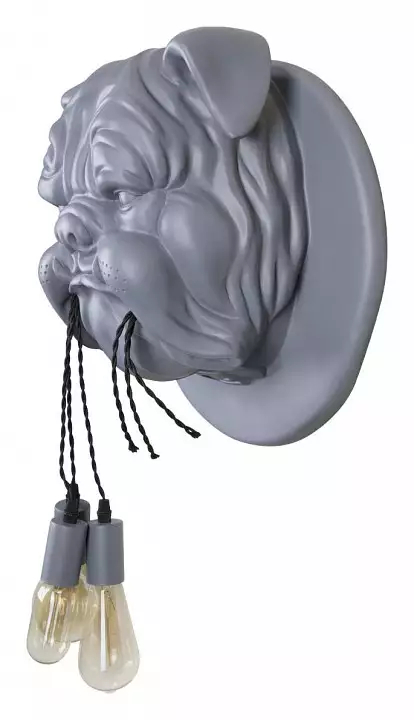 Бра Loft it Bulldog 10177 Grey 2_LF_10177_Grey.webp big