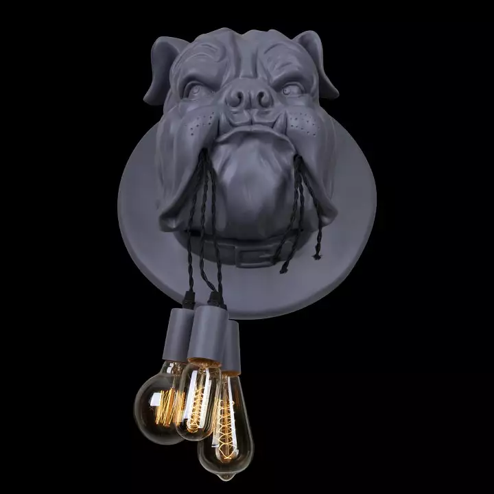 Бра Loft it Bulldog 10177 Grey 4_LF_10177_Grey.webp big