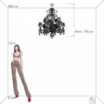 Подвесная люстра Loft it Zenith 10210/12 Black 4_LF_10210_12_Black.webp small