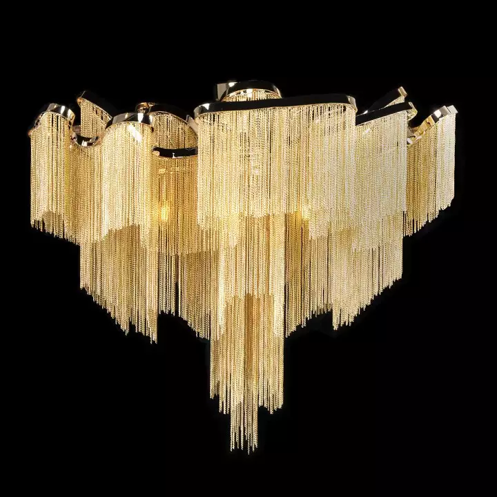 Потолочная люстра Loft it Stream 10208/1000C Gold 2_LF_10208_1000C_Gold.webp big