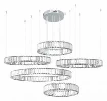 Подвесной светильник Loft it Crystal ring 10135/5 Chrome