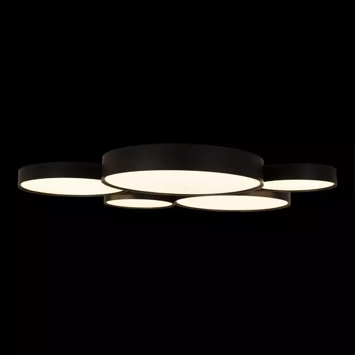 Потолочная люстра Loft it Drum 10218 Black 1_LF_10218_Black.webp big
