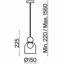 Подвесной светильник Freya Focus FR5220PL-01CH2 2_MY_FR5220PL-01CH2.webp small