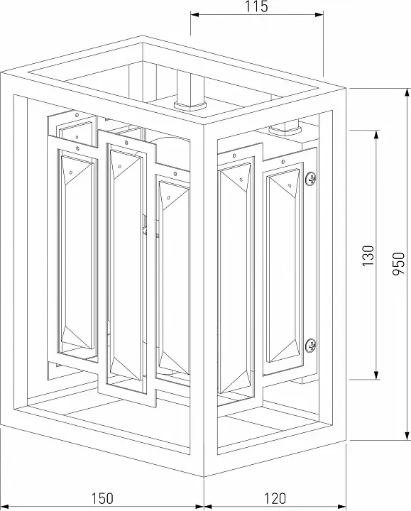Накладной светильник Bogates Cella 377/1 Strotskis 1_EV_a061524.webp big