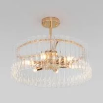 Люстра на штанге Bogates Flamel 373/6 Smart золото 1_EV_a060885.webp small
