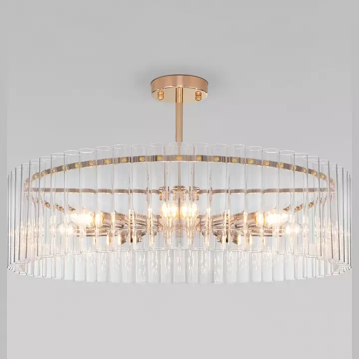 Люстра на штанге Bogates Flamel 373/8 Smart золото 0_EV_a060886.webp big
