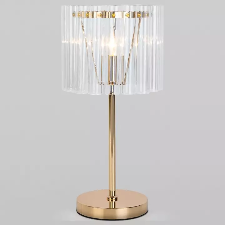 Настольная лампа декоративная Bogates Flamel 01116/1 золото 0_EV_a060888.webp big