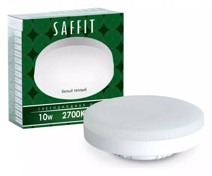 Лампа светодиодная Feron Saffit SBGX5310 GX53 10Вт 2700K 55227 0_FE_55227.webp big