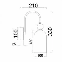 Бра Escada Ode 686/1A Chrome 3_ESC_686_1A_Chrome.webp small