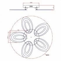Потолочная люстра Escada Air 10211/5LED 4_ESC_10211_5LED.webp small
