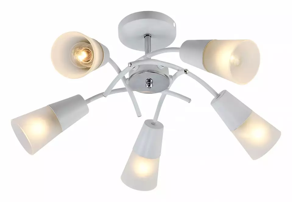 Люстра на штанге Escada Calla 1109/5P White 1_ESC_1109_5P_White.webp big