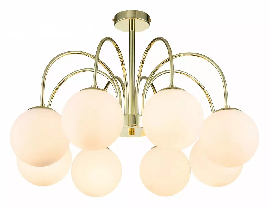 Люстра на штанге Indigo Classic 13017/8R Gold 1_INDG_V000326.webp big