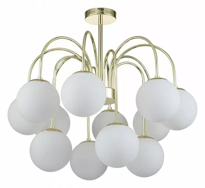 Люстра на штанге Indigo Classic 13017/12R Gold 0_INDG_V000327.webp big