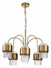Подвесная люстра Indigo Eleganza 12019/A/6P Brass 1_INDG_V000322.webp small