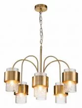 Подвесная люстра Indigo Eleganza 12019/A/6P Brass 2_INDG_V000322.webp small