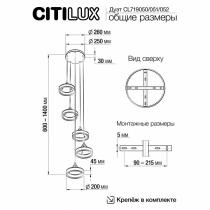 Подвесной светильник Citilux Дуэт CL719052 4_CL719052.webp small