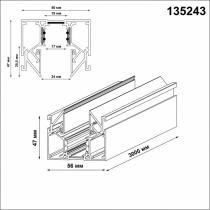 Трек встраиваемый Novotech FLUM 135243 2_NV_135243.webp small