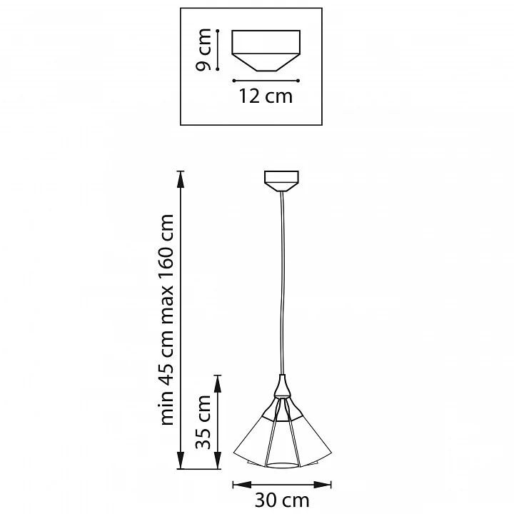 Подвесная люстра Lightstar Cone 757150 5_LS_757150.webp big