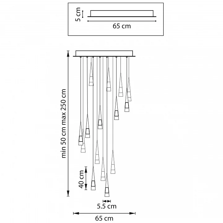 Подвесная люстра Lightstar Cone 757161 4_LS_757161.webp big
