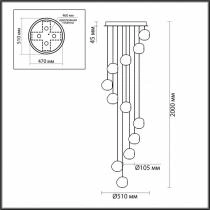 Подвесная люстра Odeon Light Jemstone 5085/60L 3_OD_5085_60L.webp small