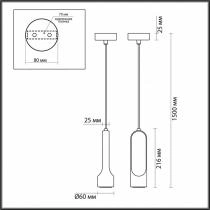 Подвесной светильник Odeon Light Pietra 7010/1A 5_OD_7010_1A.webp small