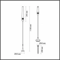 Наземный высокий светильник Odeon Light Canna 7020/4GB 5_OD_7020_4GB.webp small