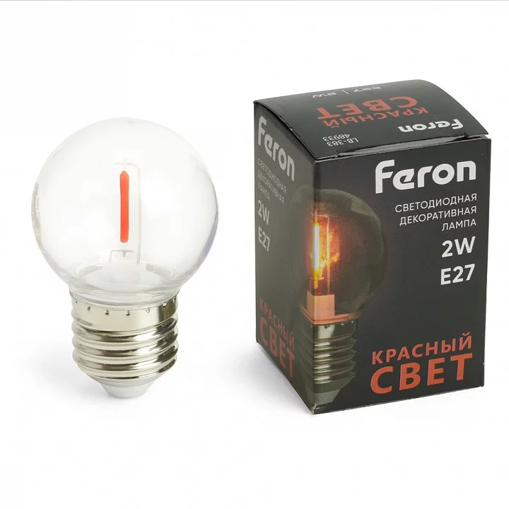 Лампа светодиодная Feron LB-383 E27 2Вт K 48933 3_FE_48933.webp big