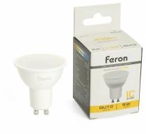 Лампа светодиодная Feron LB-24 GU10 5Вт 2700K 51215