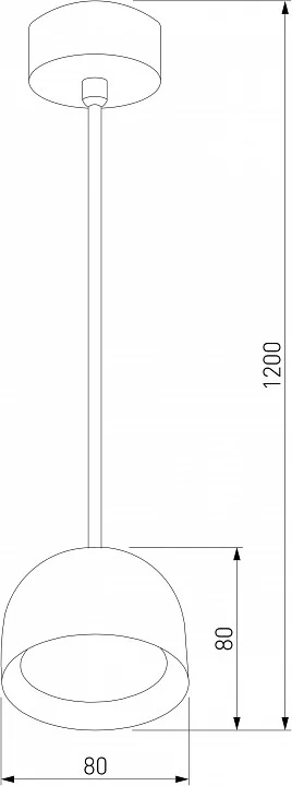 Подвесной светильник Elektrostandard Uno a065705 5_ELK_a065705.webp big