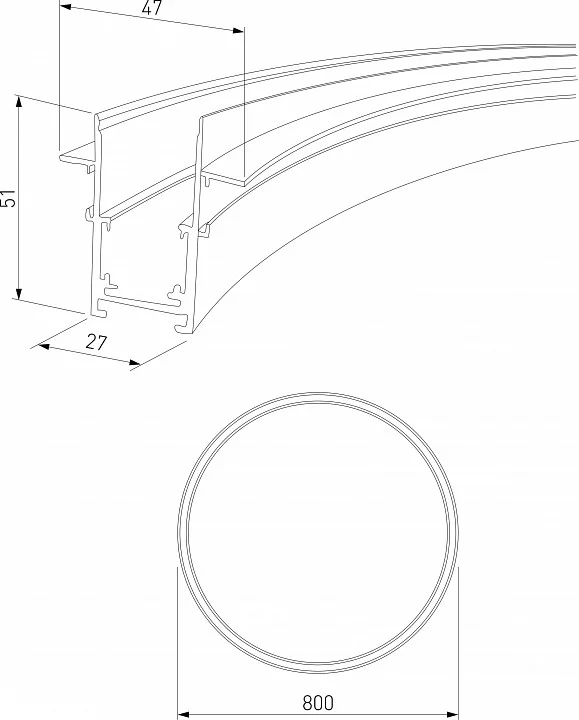 Трек встраиваемый Elektrostandard Slim Magnetic a066494 2_ELK_a066494.webp big
