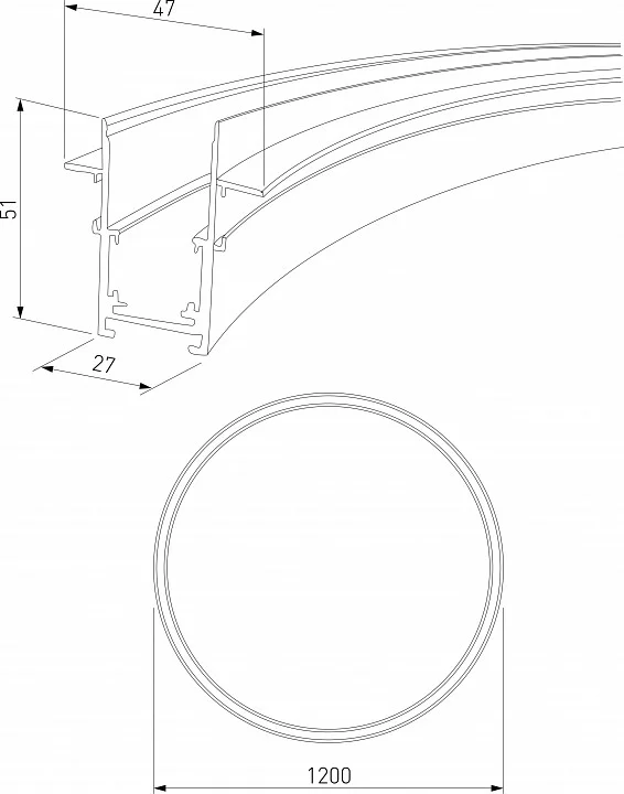 Трек встраиваемый Elektrostandard Slim Magnetic a066496 2_ELK_a066496.webp big