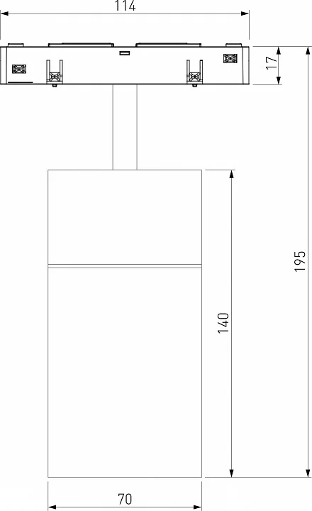 Светильник на штанге Elektrostandard Slim Magnetic a066515 2_ELK_a066515.webp big
