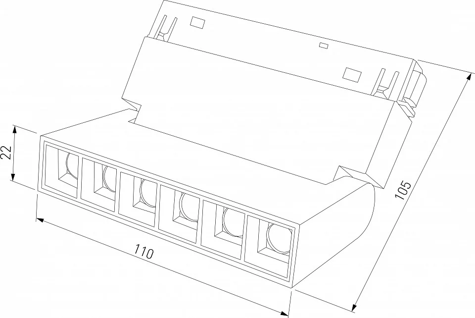 Накладной светильник Elektrostandard Slim Magnetic a066586 6_ELK_a066586.webp big