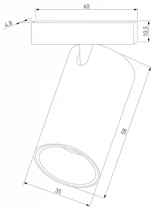 Светильник на штанге Elektrostandard Mini Magnetic a065645 7_ELK_a065645.webp big