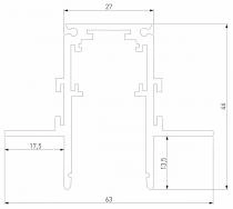 Трек встраиваемый Elektrostandard Slim Magnetic a067497 3_ELK_a067497.webp small