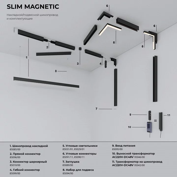 Встраиваемый светильник Elektrostandard Slim Magnetic a067375 1_ELK_a067375.webp big