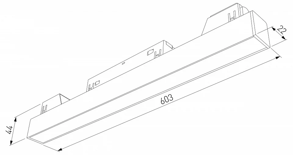 Встраиваемый светильник Elektrostandard Slim Magnetic a067374 5_ELK_a067374.webp big