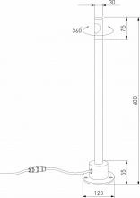Наземный низкий светильник Elektrostandard Latent a066695 3_ELK_a066695.webp small
