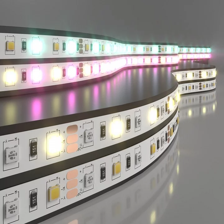 Лента светодиодная Elektrostandard 24V 60Led 14,4W IP20 RGBW a053728 0_ELK_a053728_m.webp big