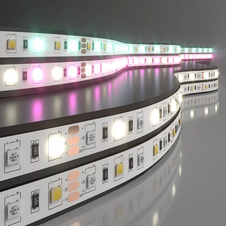 Лента светодиодная Elektrostandard 24V 60Led 14,4W IP20 RGBW a053729 0_ELK_a053729_m.webp big