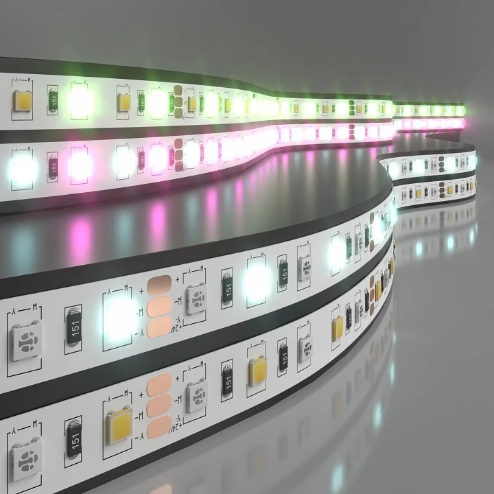 Лента светодиодная Elektrostandard 24V 60Led 14,4W IP20 RGBW a053731 10_ELK_a053731_m.webp big
