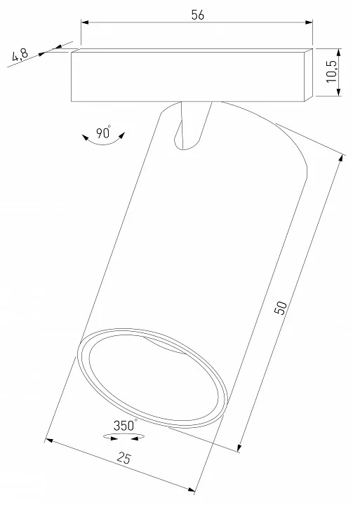 Светильник на штанге Elektrostandard Mini Magnetic a067272 4_ELK_a067272.webp big